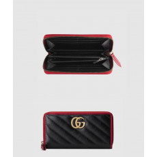 [GUCCI-구찌]<br>GG 마몽 아웃라인 지퍼월렛 573810