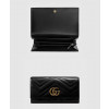 [GUCCI-구찌]<br>GG 마몽 마틀라세 장지갑 ‎443436