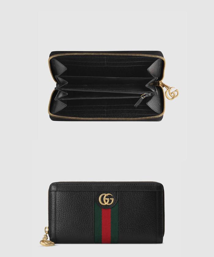 [GUCCI-구찌]<br>오피디아 GG 지퍼월렛‎ 523154