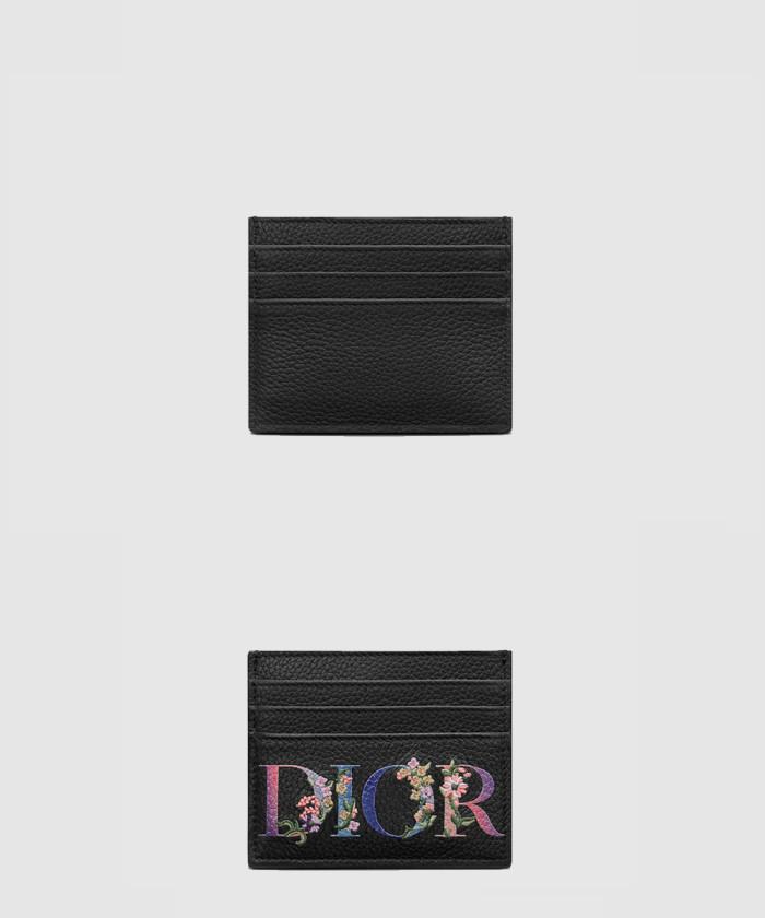 [DIOR-디올]<br>플라워 카드지갑 2ESCH