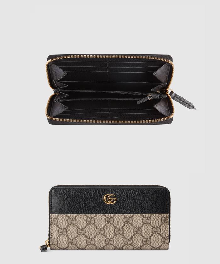 [GUCCI-구찌]<br>GG 마몽 쟈가드 지퍼월렛 456117