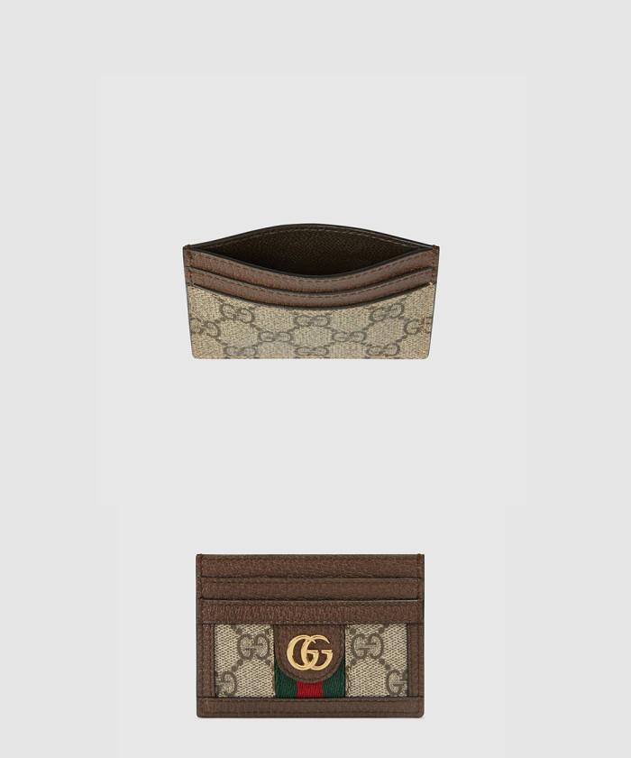 [GUCCI-구찌]<br>오피디아 GG 카드지갑 523159