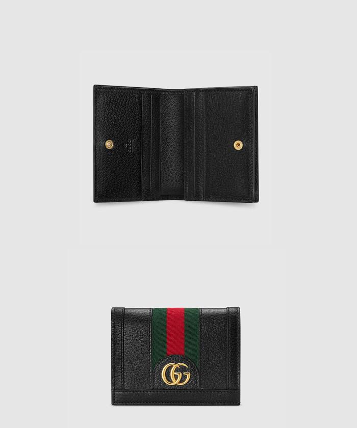 [GUCCI-구찌]<br>오피디아 GG 카드지갑 523155