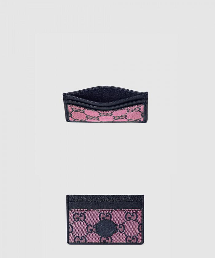 [GUCCI-구찌]<br>GG 멀티컬러 카드지갑 659601