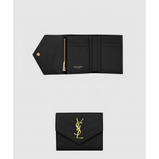 [SAINT LAURENT-생로랑]<br>모노그램 컴팩트 반지갑 403943