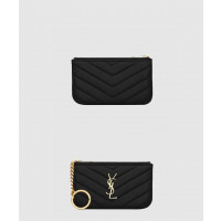 [SAINT LAURENT-생로랑]<br>모노그램 코인퍼스 438386