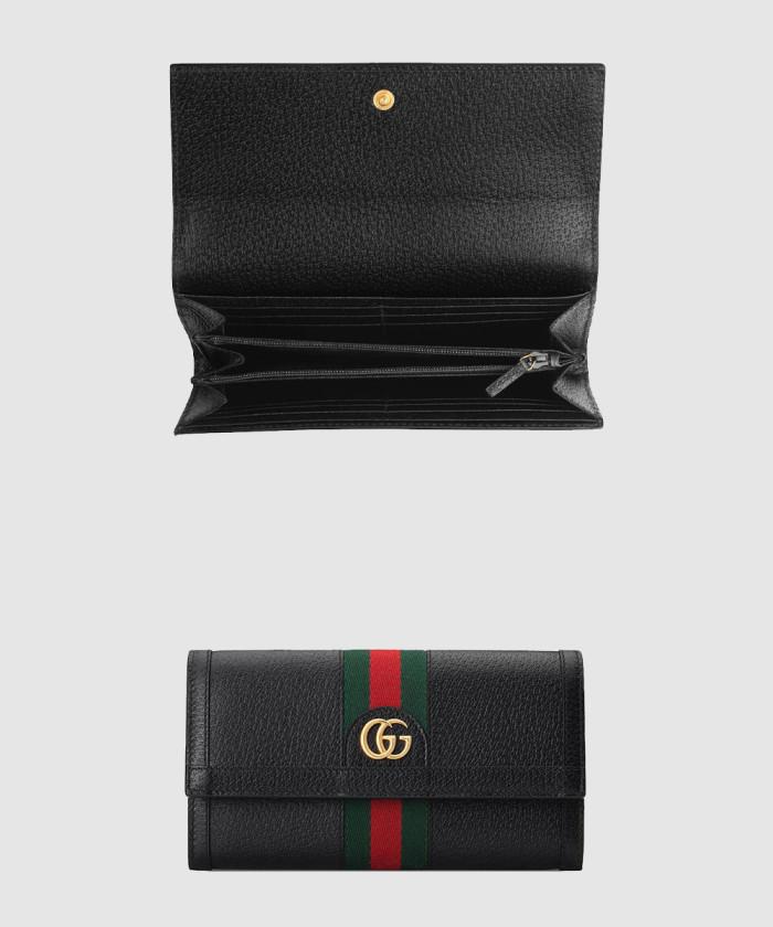 [GUCCI-구찌]<br>오피디아 GG 장지갑 523153