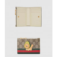 [GUCCI-구찌]<br>애니멀 프린트 장지갑 736758