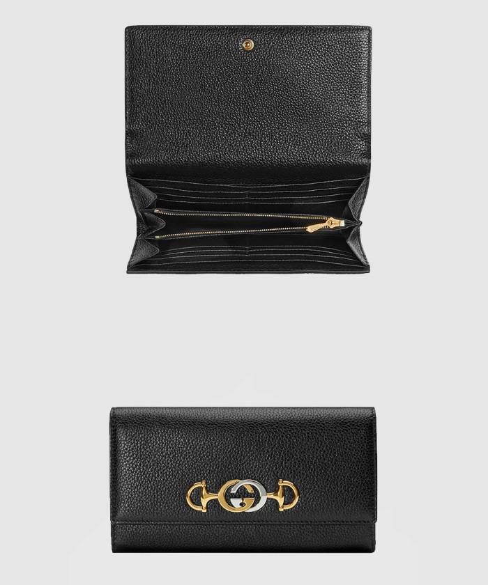 [GUCCI-구찌]<br>주미 시리즈 장지갑 ‎573612