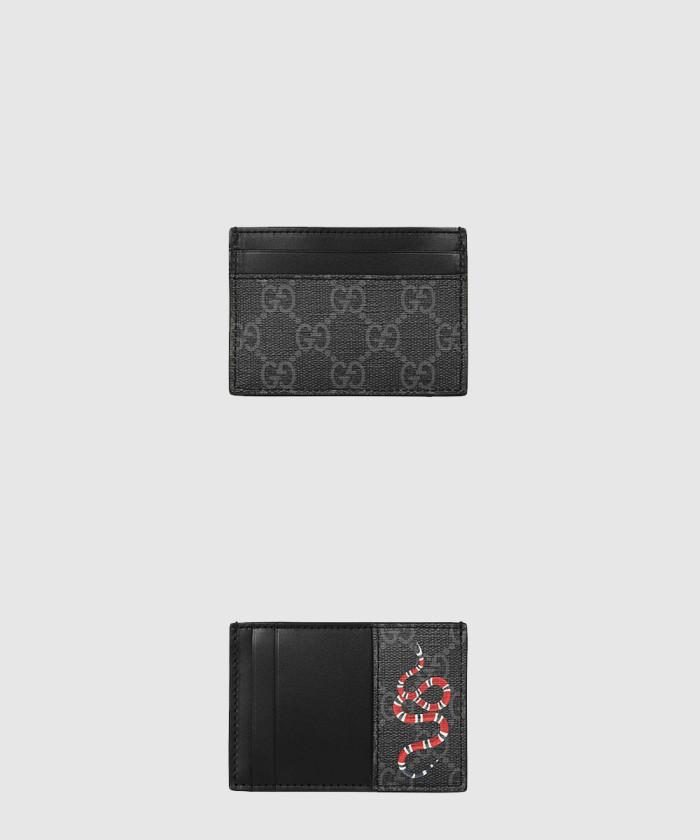 [GUCCI-구찌]<br>GG 슈프림 카드 지갑 597554