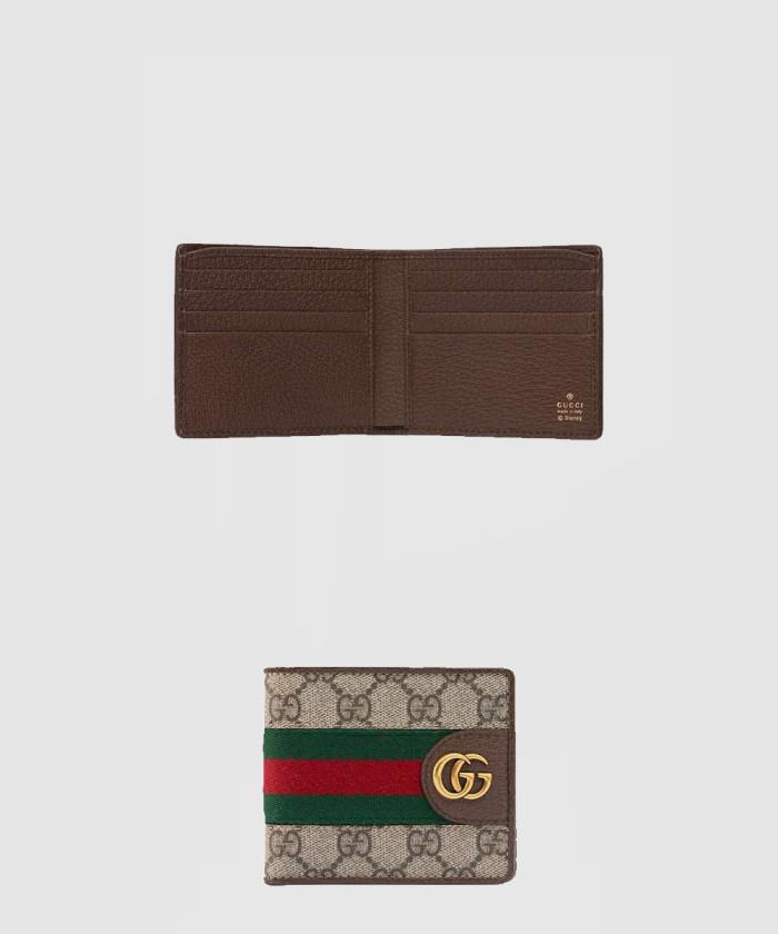 [GUCCI-구찌]<br>돼지 세 마리 반지갑 557802