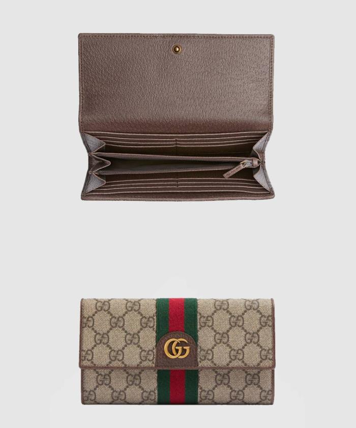 [GUCCI-구찌]<br>아기 돼지 세 마리 장지갑 557803