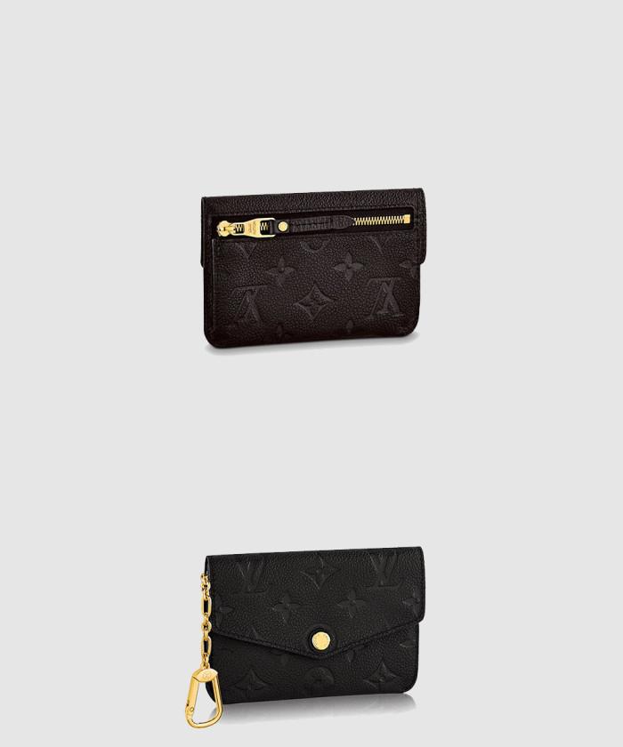 [LOUIS VUITTON-루이비통]<br>모노그램 엠프레인트 가죽 키 파우치 M60633