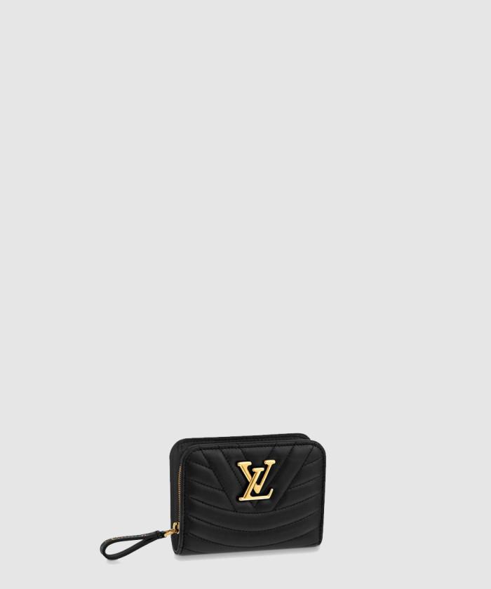 [LOUIS VUITTON-루이비통]<br>웨이브 지퍼 컴팩트 지갑 M63789