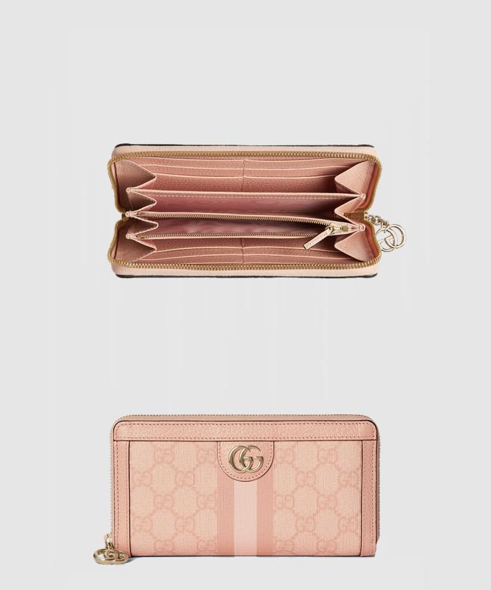 [GUCCI-구찌]<br>오피디아 GG 지퍼월렛 ‎523154