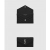 [SAINT LAURENT-생로랑]<br>CASSANDRE MATELASSÉ FRAGMENTS 플랩 카드 케이스 612808