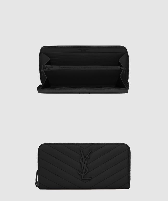 [SAINT LAURENT-생로랑]<br>모노그램 지퍼월렛 358094