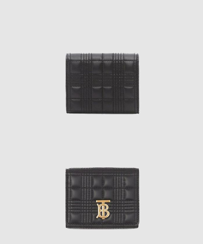 [BURBERRY-버버리]<br>퀼팅 레더 스몰 롤라 반지갑 80492801