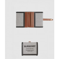 [BURBERRY-버버리]<br>홀스페리 프린트 캔버스 월렛 80395461