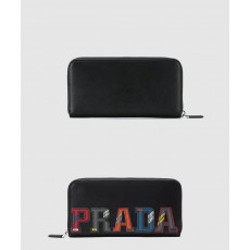 [PRADA-프라다]<br>사피아노 가죽 지퍼 장지갑 2ML317