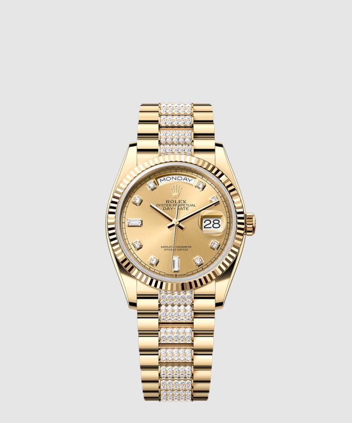 [ROLEX-롤렉스]<br>데이데이트 금통 36 128238