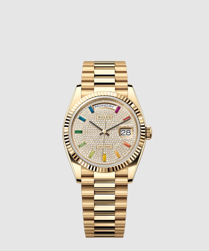 [ROLEX-롤렉스]<br>데이데이트 금통 36 128238