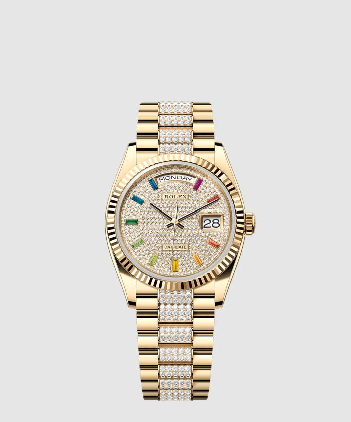 [ROLEX-롤렉스]<br>데이데이트 금통 36 128238