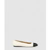 [JIMMY CHOO-지미추]<br>Leather Ballerina Flats Shoes