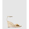 [JIMMY CHOO-지미추]<br>wedge sandal