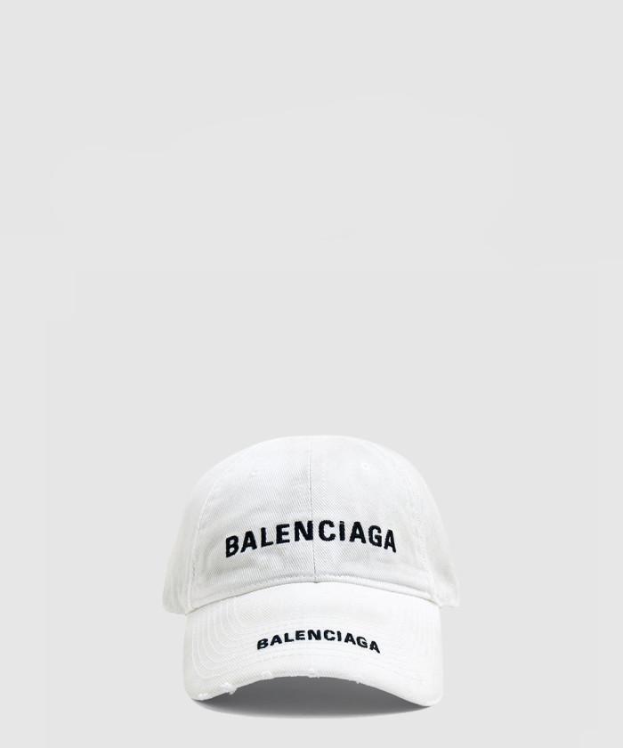 [BALENCIAGA-발렌시아가]<br>더블 로고 베이스볼 캡 744273