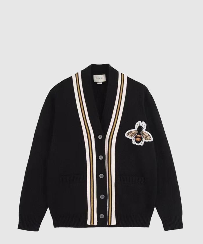 [GUCCI-구찌]<br>자수 패치 가디건 456883