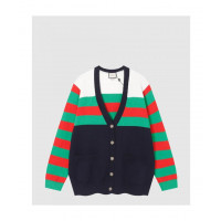 [GUCCI-구찌]<br>로고 니트 코트 740641