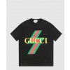 [GUCCI-구찌]<br>라이트닝 로고 반팔 티셔츠 717422