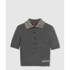 [GUCCI-구찌]<br>리브 울 폴로 탑 ‎803889