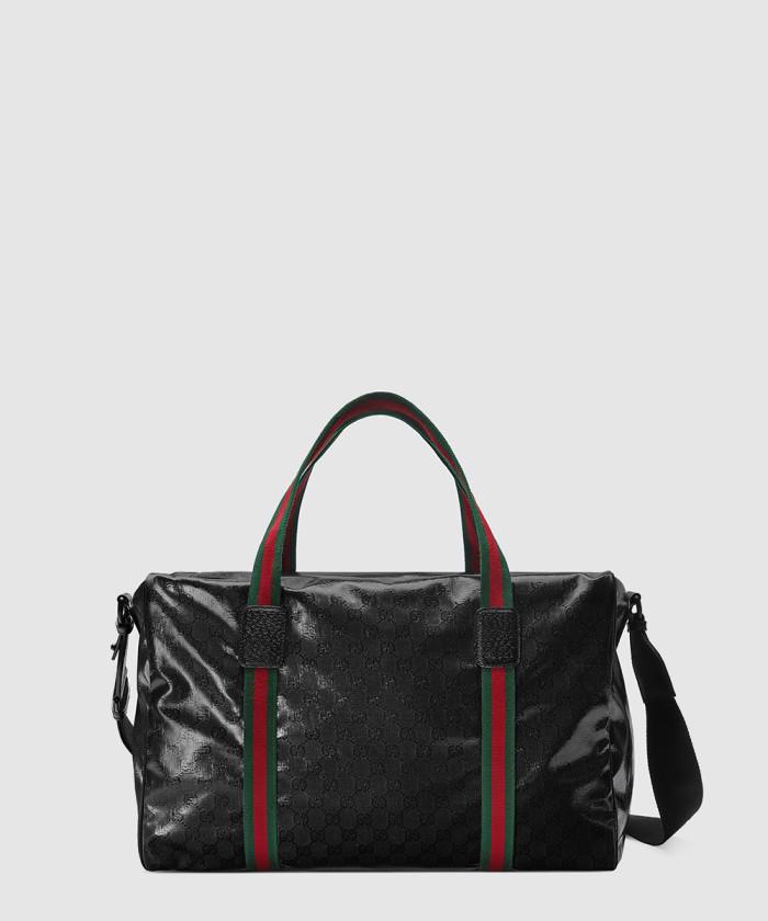 [GUCCI-구찌]<br>웹 라지 더플백 758664