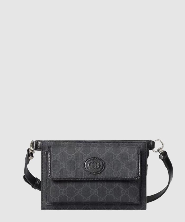 [GUCCI-구찌]<br>GG 인터로킹 벨트 백 746300