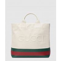 [GUCCI-구찌]<br>엠보스 디테일 캔버스 토트백 ‎782741