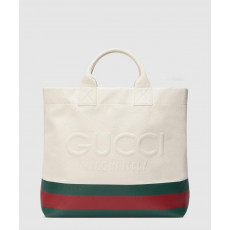 [GUCCI-구찌]<br>엠보스 디테일 캔버스 토트백 ‎782741