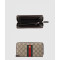 [GUCCI-구찌]<br>GG 수프림 웹 지퍼월렛 ‎408831