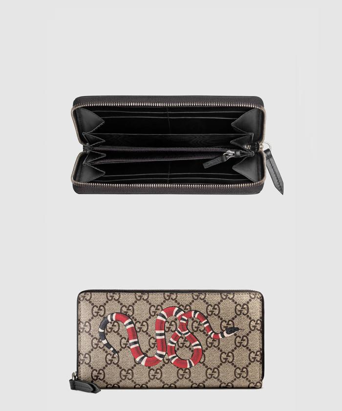 [GUCCI-구찌]<br>스네이크 지퍼월렛 451273