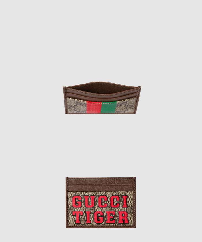 [GUCCI-구찌]<br>타이거 카드지갑 673002