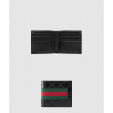 [GUCCI-구찌]<br>시그니처 웹 반지갑 408827