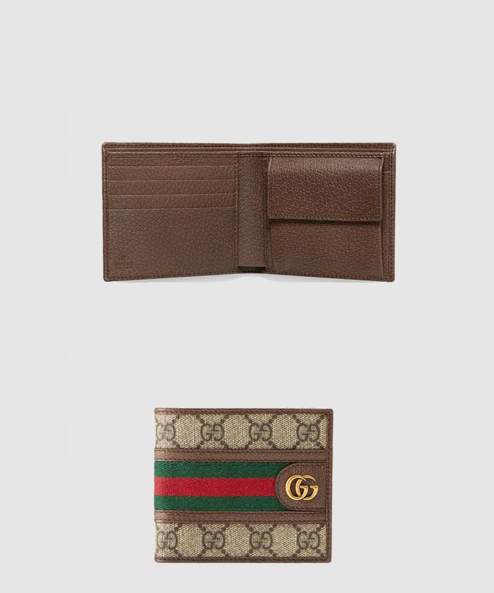 [GUCCI-구찌]<br>오피디아 GG 반지갑 597609