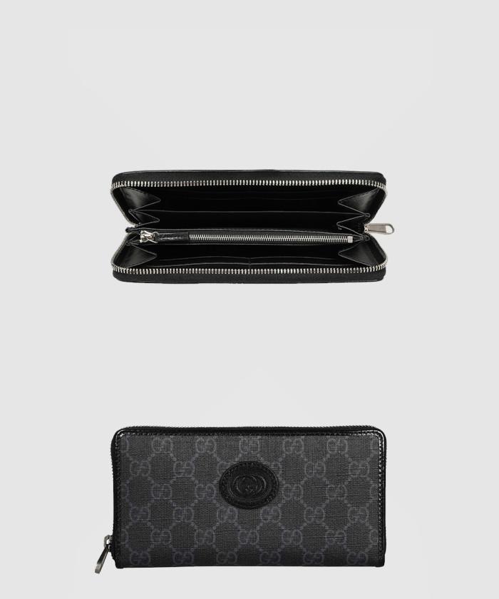 [GUCCI-구찌]<br>GG 모노그램 지퍼월렛 673003