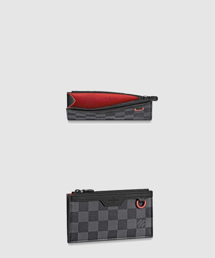 [LOUIS VUITTON-루이비통]<br>유틸리티 잔돈 카드 지갑 N60354