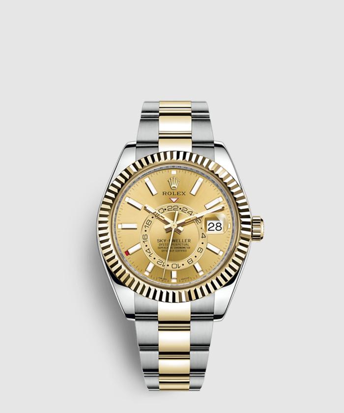 [ROLEX-롤렉스]<br>스카이 드웰러 콤비 42 336933