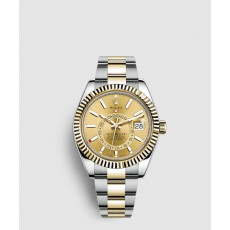 [ROLEX-롤렉스]<br>스카이 드웰러 콤비 42 336933