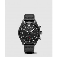 [IWC-아이더블유씨]<br>파일럿 워치 크로노그래프 탑건 44.5 IW389001