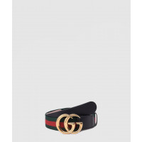 [GUCCI-구찌]<br>인터로킹 G 버클 웹 벨트 ‎409416