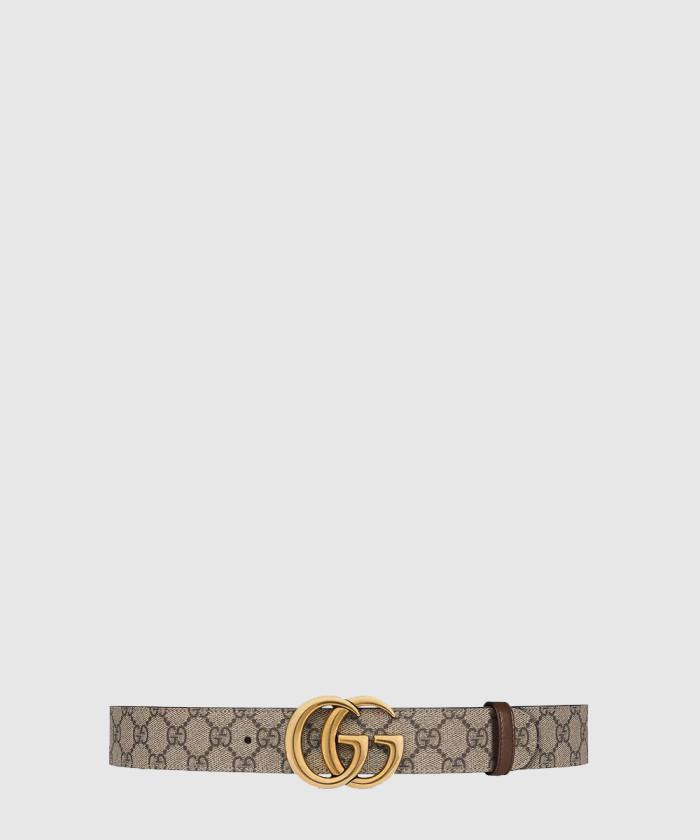 [GUCCI-구찌]<br>더블 G 버클 양면 벨트 659416